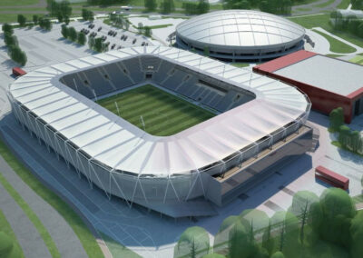 Budowa Stadionu ŁKS w Łodzi